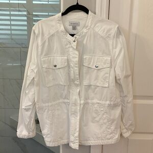 Liz Claiborne White Utility Jacket